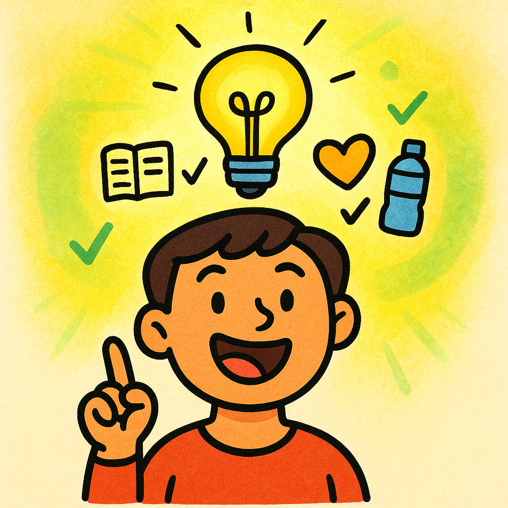 Idea Spark Cartoon